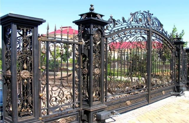 кованые и сварные ворота Красноармейск